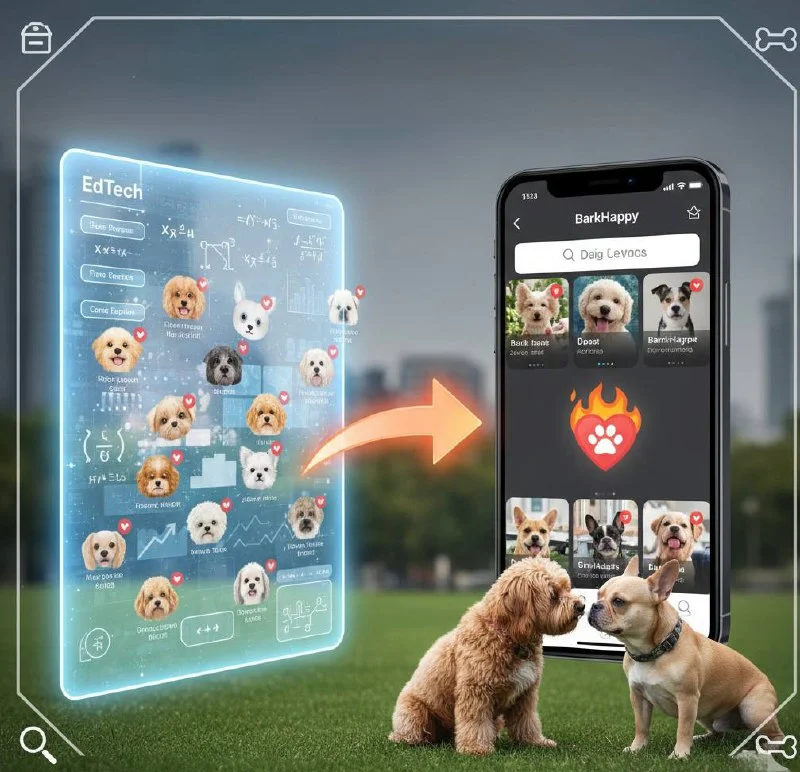 Как образовательная платформа превратилась в дейтинг-приложение для собак! (И...