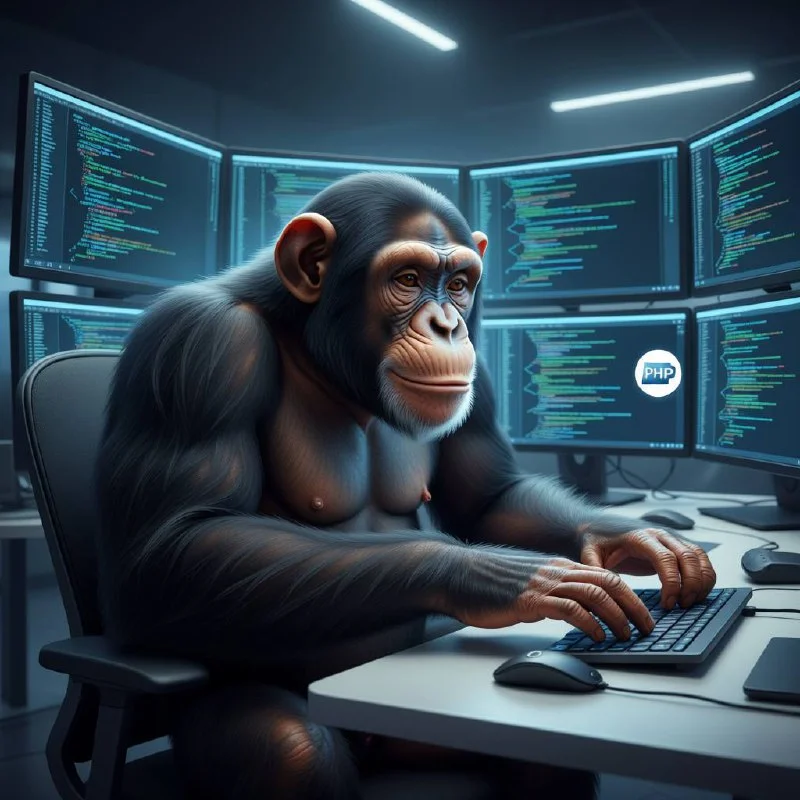 Знаете, мне вот все не дает покоя мысль, что шимпанзе настолько сильнее челов...