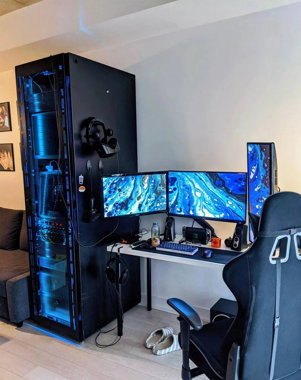 Интересно, сколько у него FPS при работе по SSH