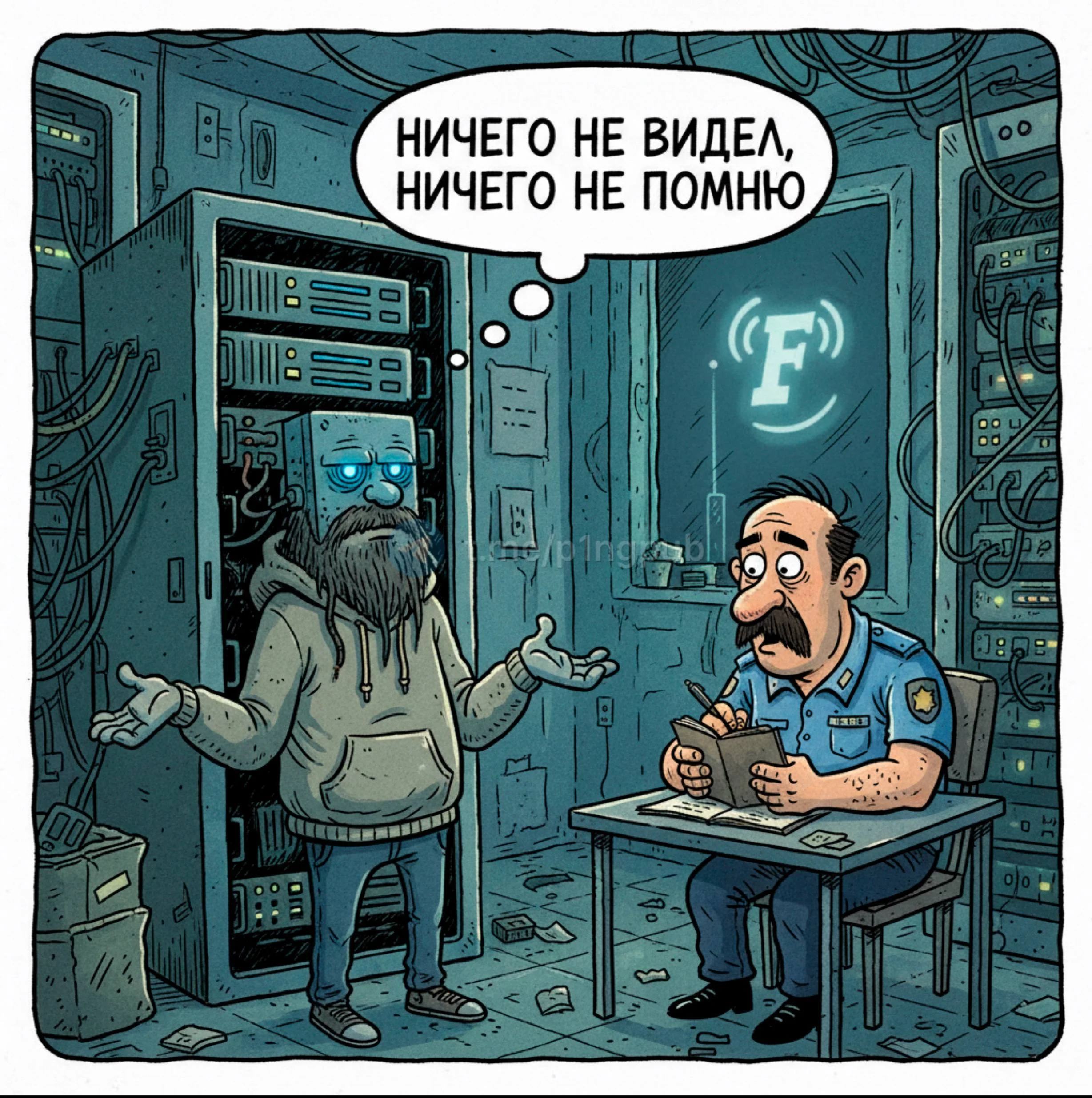 🔐 «Вы кто такие? Я вас не звал