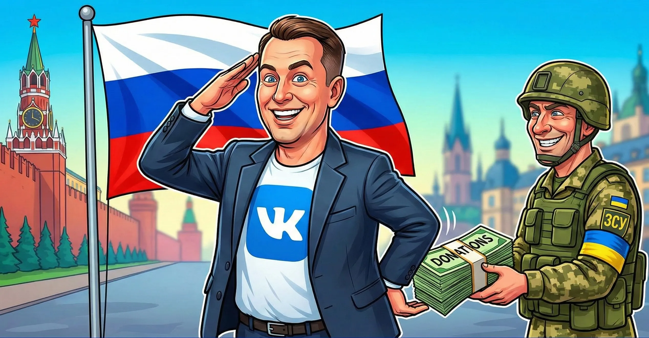 То, что вы просили про ВК или почему скандал с донатами на ВСУ — это вина хол...