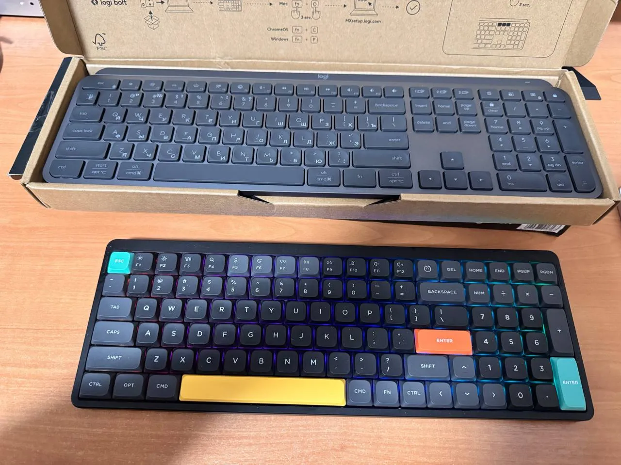 Мне стыдно было признать, но в поисках клавиатуры лучше MX KEYS я хоть и приш...