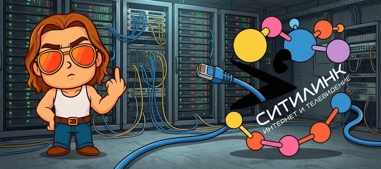 Провайдер Ситилинк продолжает регулировать мой рабочий режим падениями