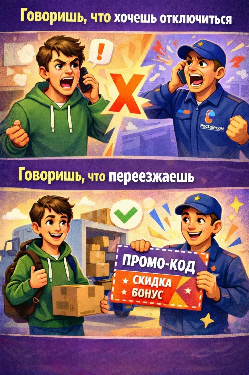 Кстати, гайз — кто-то из вас, думается, имел проблемы с отключением от Ростел...