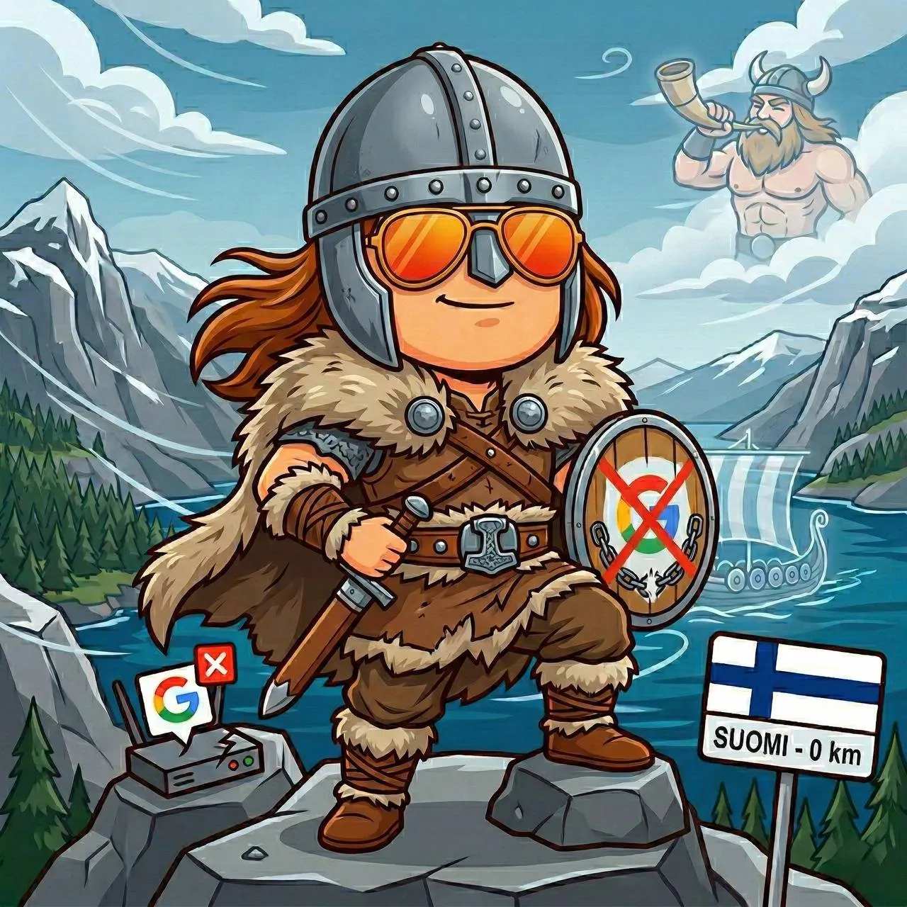 Принимай нас, Суоми-красавица