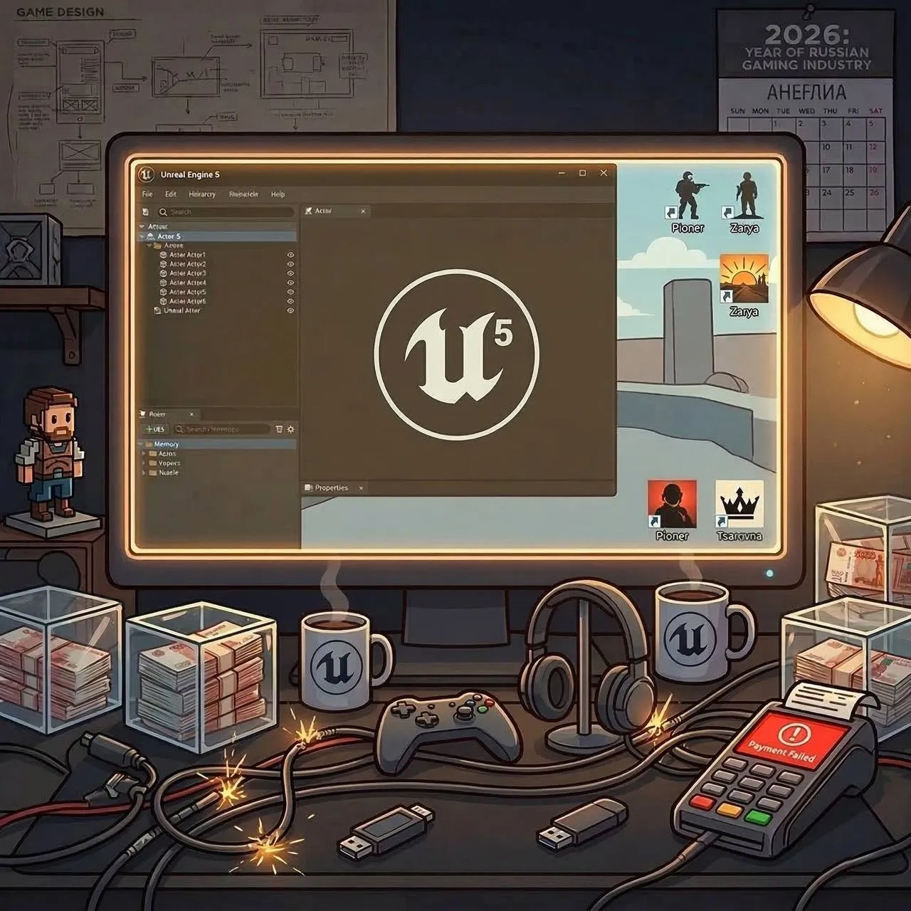 Гайз, я тут, как вы заметили, я иногда теперь пишу и про геймдев