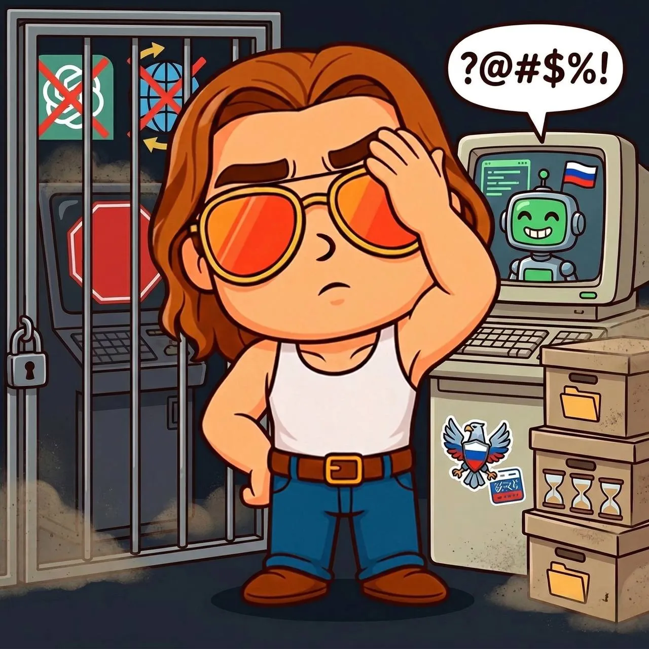 Минцифры наконец-то решило спасти Россию от страшного ChatGPT и его капиталис...