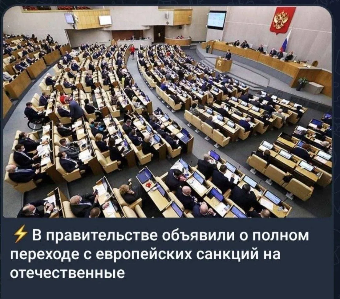 Просто отечественное лучше забугорного! Вот и внутренние санкции оказались эф...