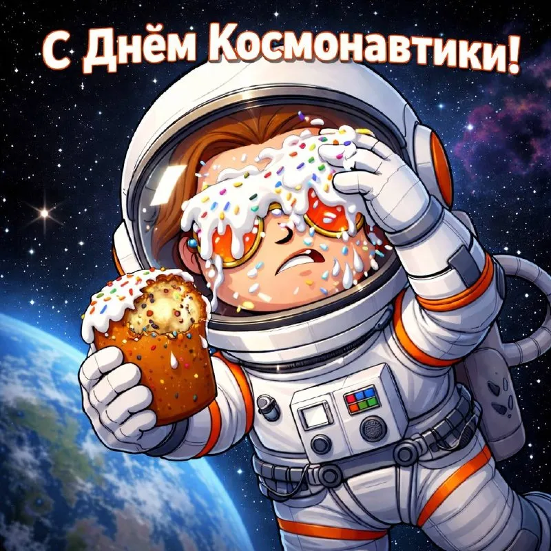 И с Днём Космонавтики!