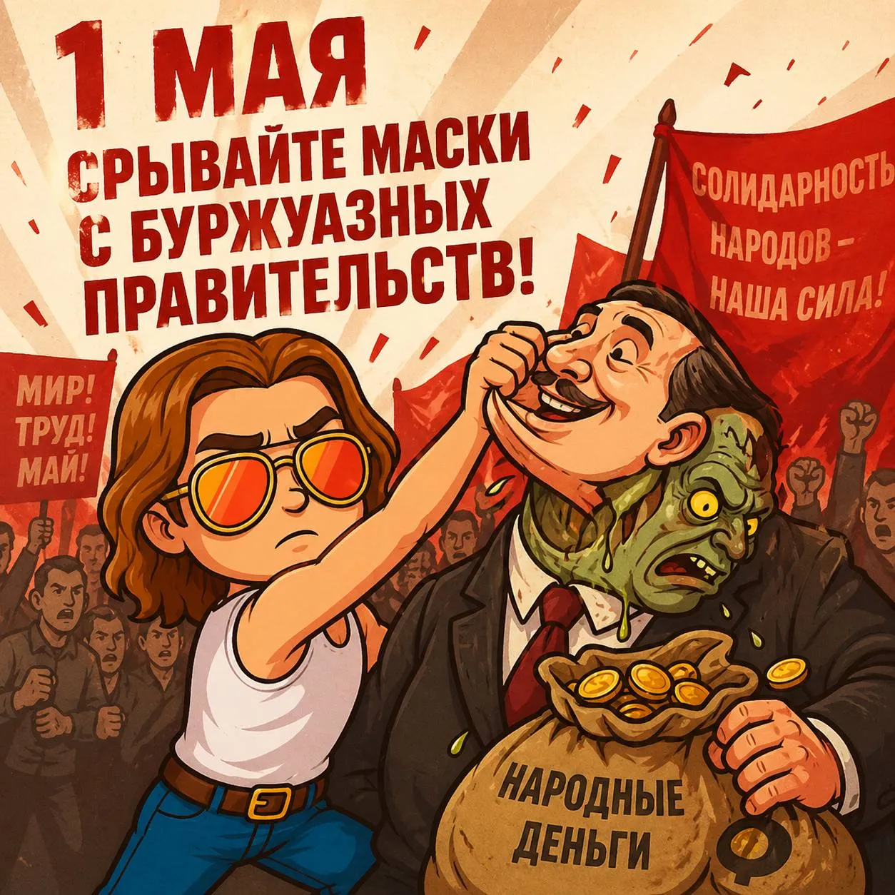 Камрады, с Первомаем!