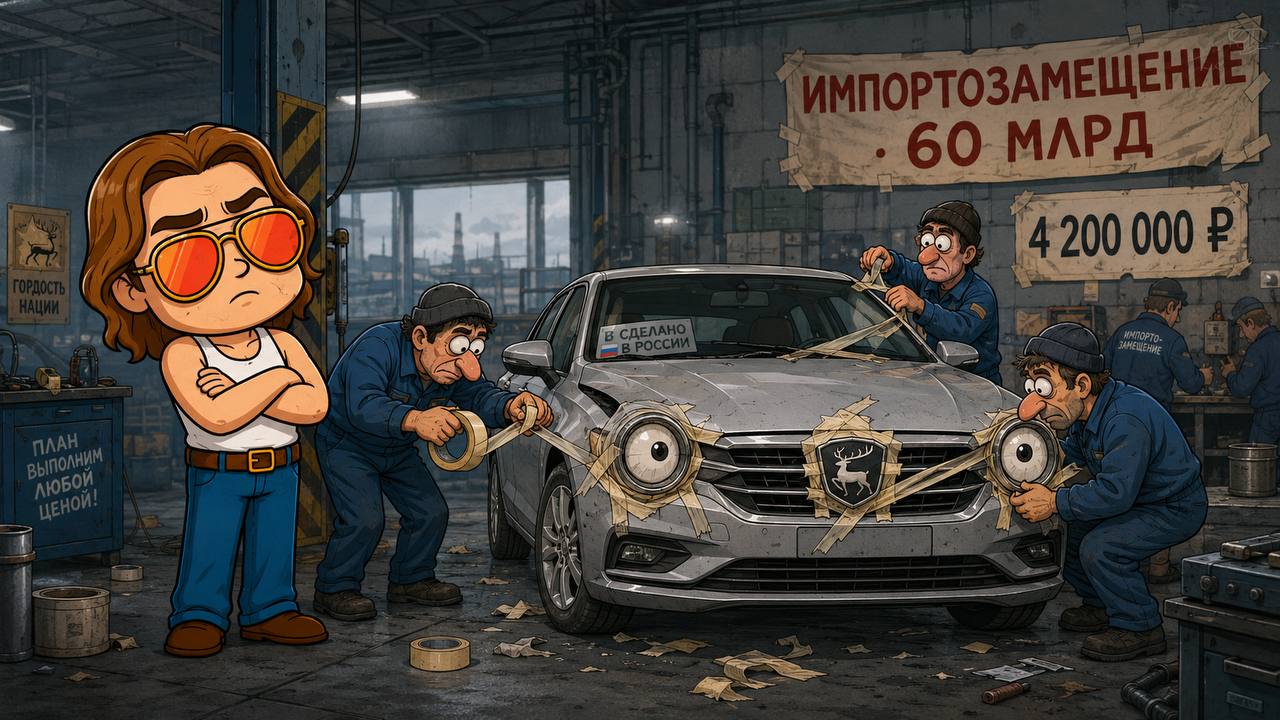 Как превратить китайскую «Geely» в «отечественную» «Волгу». Шо, опять?!