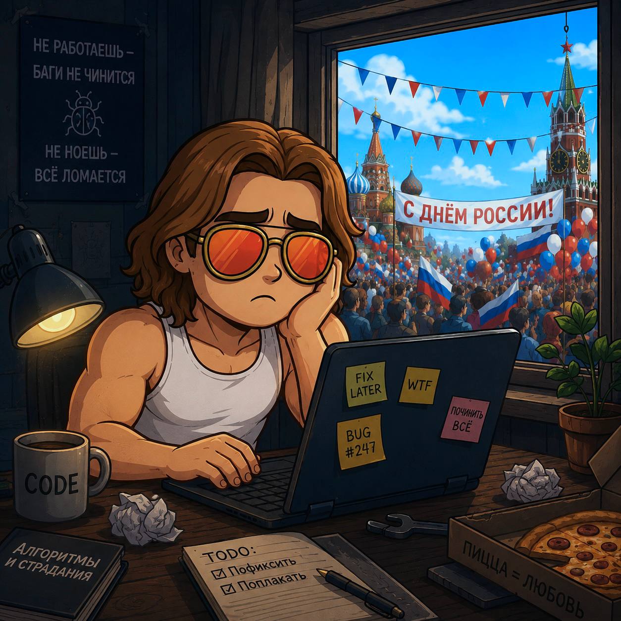 Гайз, чуть не забыл (спасибо добрым людям в чЯтике, что напомнили) — завтра ж...