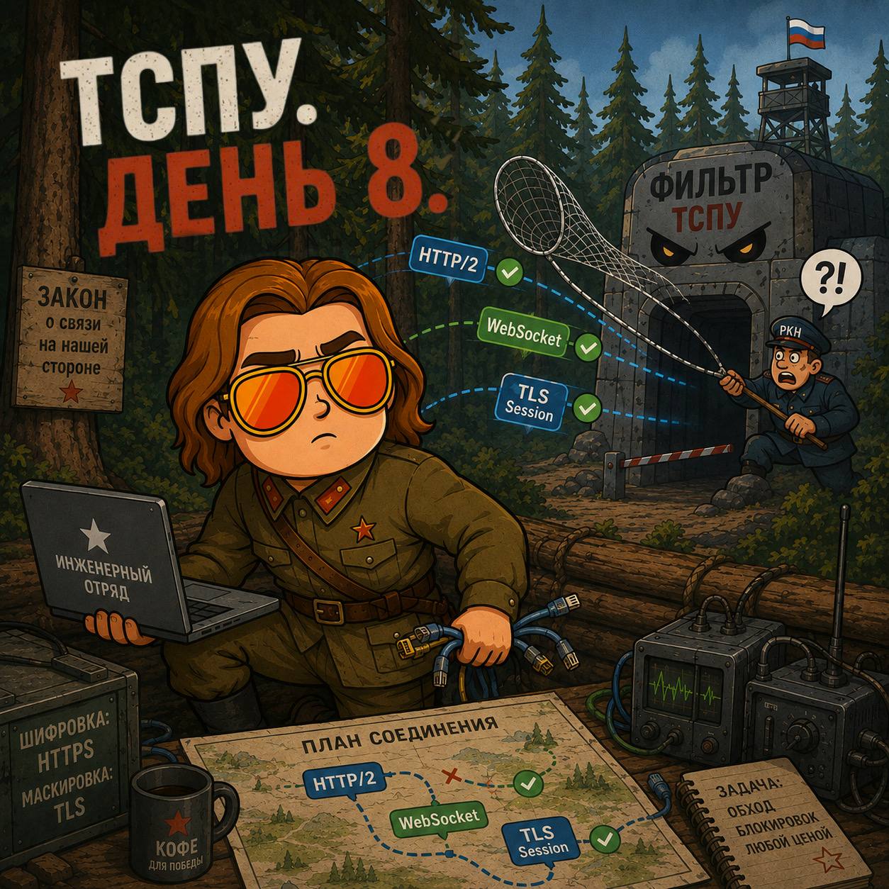 Рунет vs ТСПУ, день восьмой. РКН ожидаемо молчит, ИТшники выкручиваются как м...