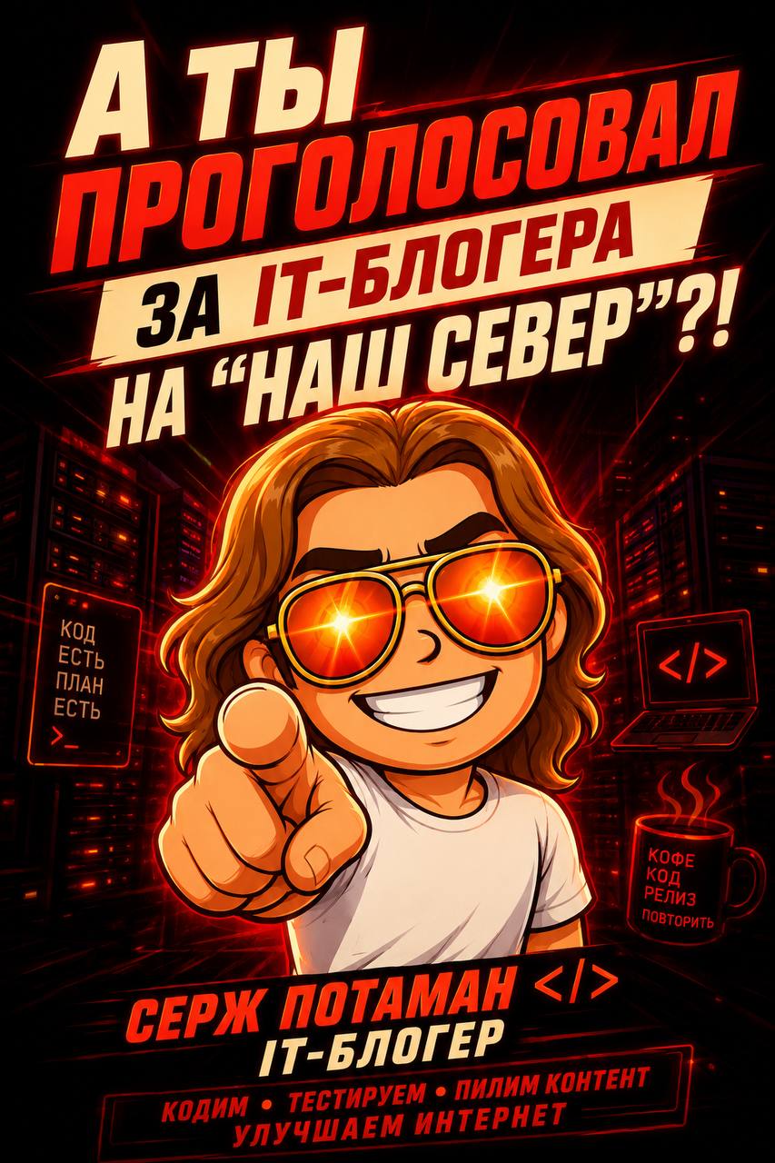 Гайз, поддержите вашего любимого меня!