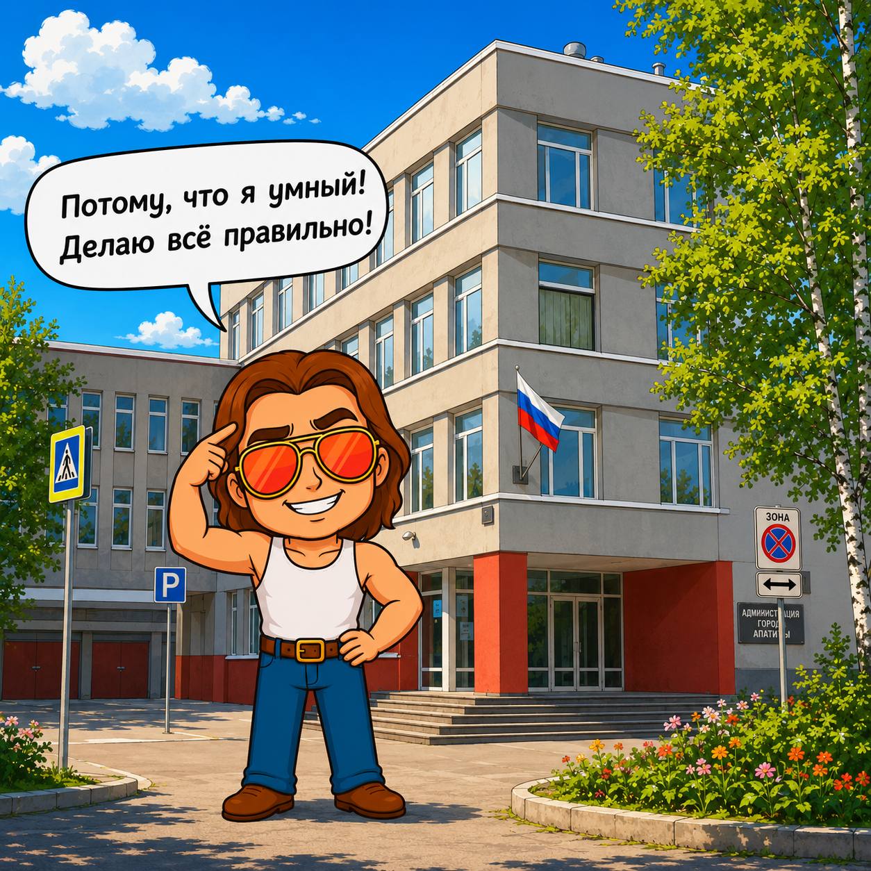 Ну, может и есть прелесть в том, чтобы быть неудобным для Администрации Апати...