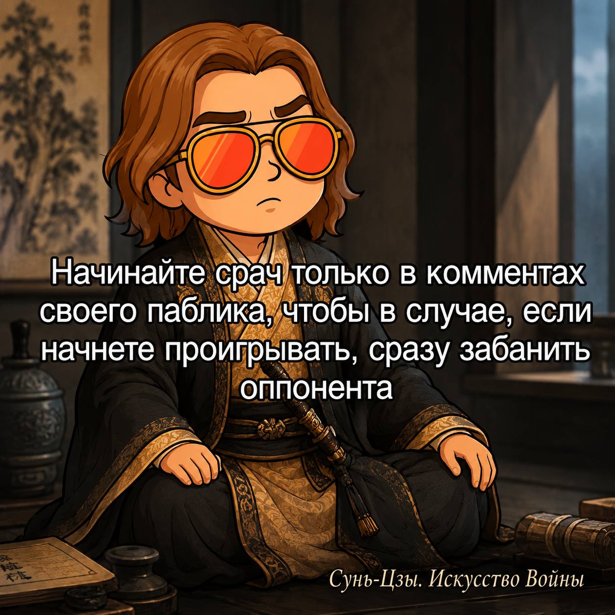 Гайз, я вам тут древнекитайскую военную мудрость принёс