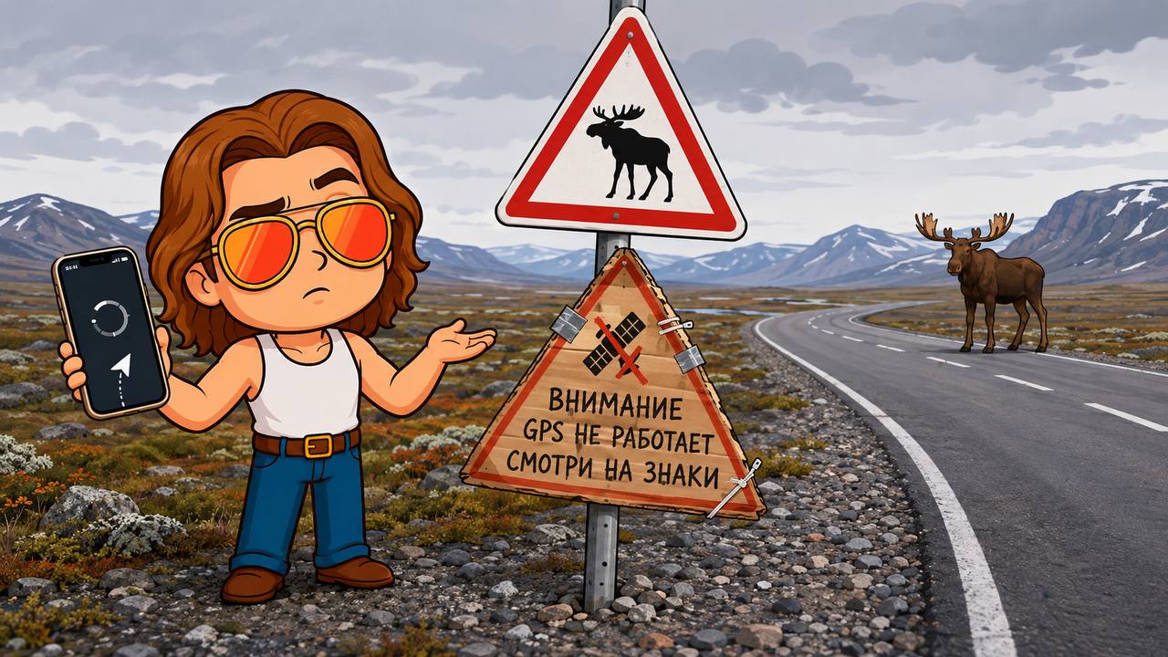 Предупредить про лося мы могем, а про спутники — нет