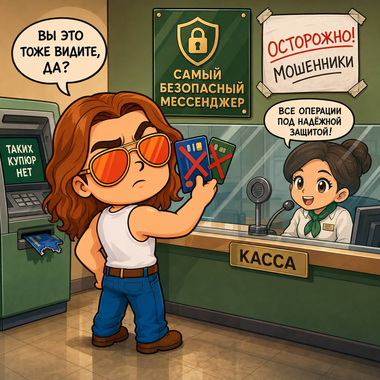 Гайз, у меня тут случился антифрод-стендап, о котором я всё забывал рассказат...
