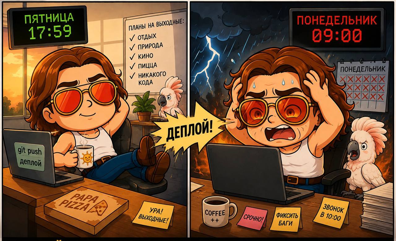 Гайз, и вновь пятница!
