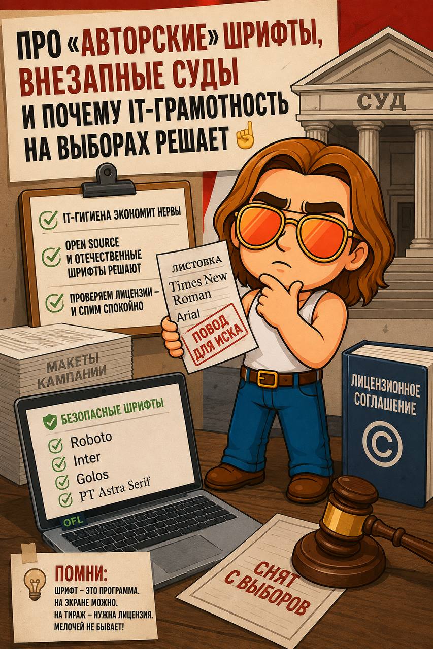 Как можно вылететь с выборов или авторские права на «цифру»