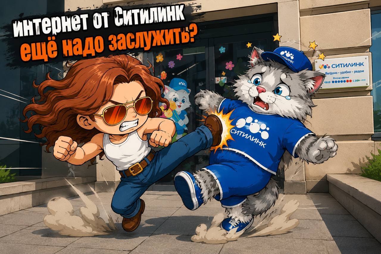 Гайз, это сегодня только у меня такой «подарок» от Ситилинка, что интернет (п...