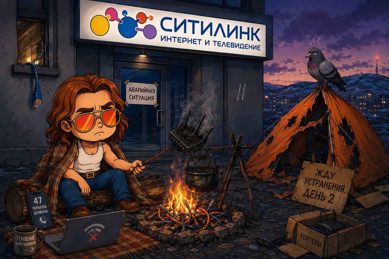Аварийная ситуация у Ситилинк как образ жизни