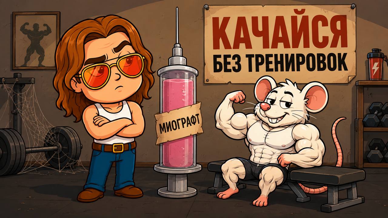 Как накачаться без тренировок»?