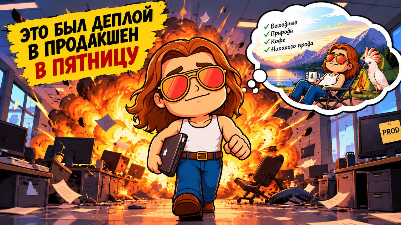 Гайз, надо ли вам напоминать о том, что сегодня пятница?
