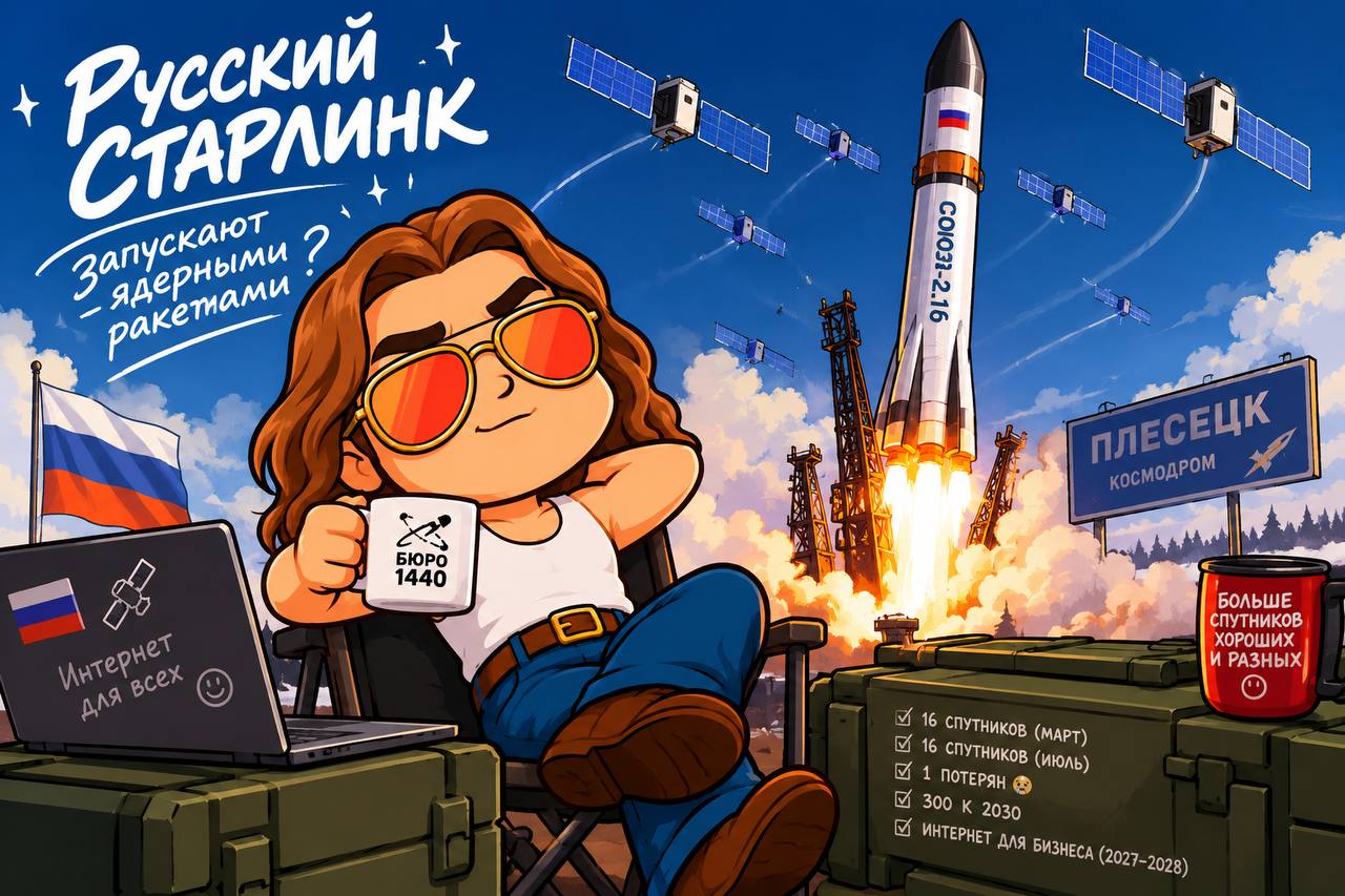«Русский старлинк» запускают ядерными ракетами?